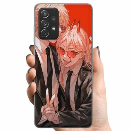 Samsung Galaxy A52 5g Tpu Mobilskal Chainsaw Man
