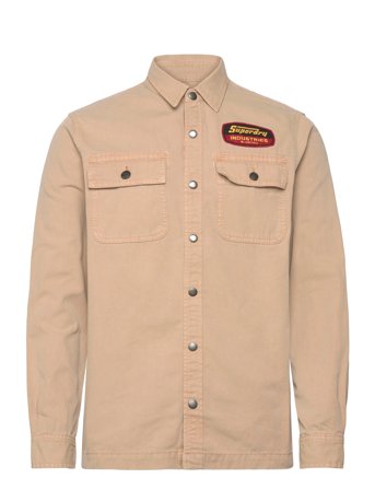 Superdry | Patched Canvas Overshirt | M