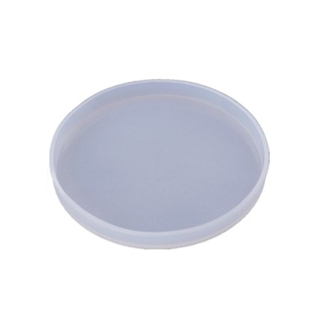 Epoxihartsform Rund Gjutning Hantverk Silikon Underlägg Matta Form Present DIY Tillbehör-2