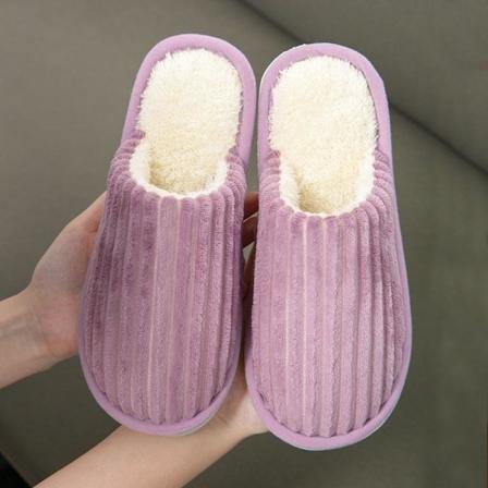 Fluff Tofflor Varma Tofflor Innetofflor Lila 40-41 (insida 26cm)