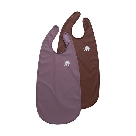 CeLaVi Long PU Bib 2-Pak Moonscape, Børn & Forældre, Spisetid, Hagesmække