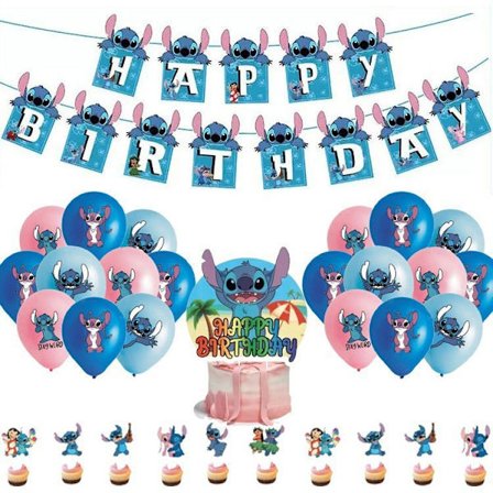 Jordgubbstema Grattis på födelsedagen Party Tillbehör Dekoration