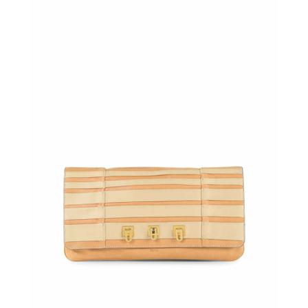 Chloé Pre-owned Pre-owned Clutch Väska beige, Dam Vintage Väskor, Dam, Storlek: ONE SIZE