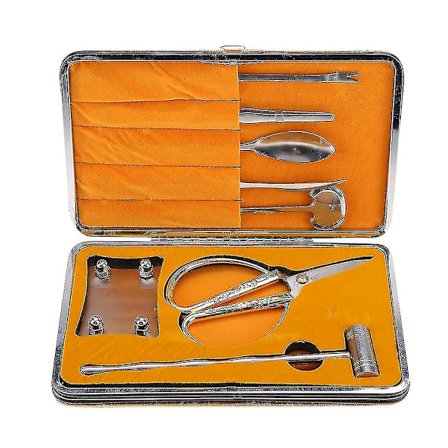 Hummerknækker, 8 stk. Skaldyrsknækker Hummer Krabbe Knækker Værktøj Rustfrit Stål Skaldyr Klo Værktøj Sæt Gave Krabbe Knækker Cy