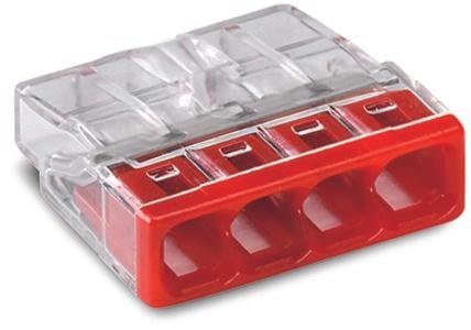 Wago 2273-203 4-Way Compact Slicing Connector 100-Pack