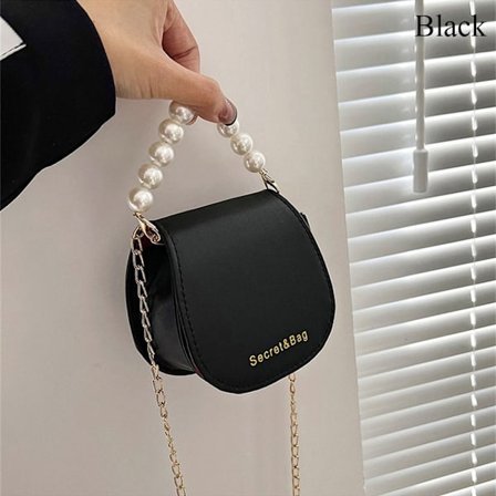 Olkalaukut Mini Crossbody Bag MUSTA