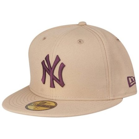New Era 59Fifty Fitted Keps - MLB New York Yankees beige