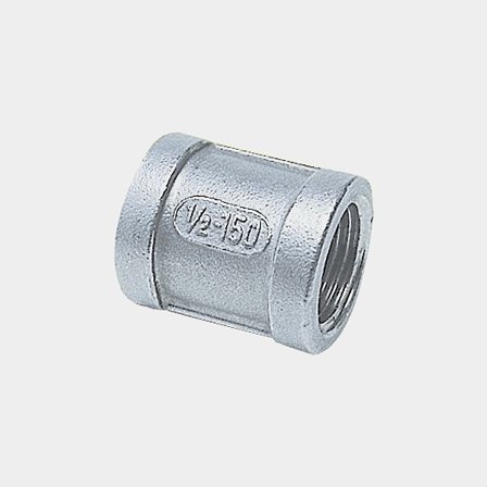 Pipe coupling 1852-Marine, stainless & acid-resistant steel (AISI 316), 1 1/2" G (BSP)