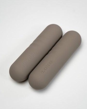 GOYOGI Infinity Dumbell Weights 2 x 1 kg Sand, Sport & Velvære, Fitnessudstyr, Øvrigt