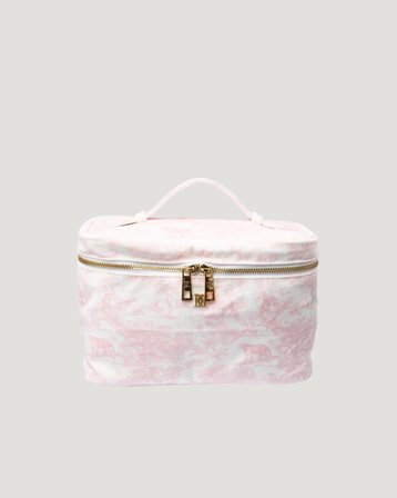 Dark Department Velvet Vanity Bag Large Różowy Akcesoria Dziewczyna - Kids Brand Store