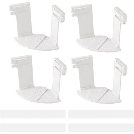 4-pakning sengetøyholdere, justerbare sklisikre lakenfester, 90-180 graders rotasjon for soverom, gårdshus, hotell, hjem