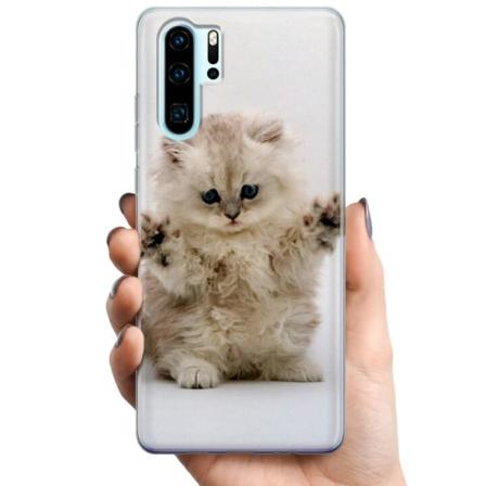 Huawei P30 Pro TPU Matkapuhelimen kuori Kissa