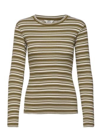 2X2 Cotton Stripe Tuba Top Patterned Mads Nørgaard