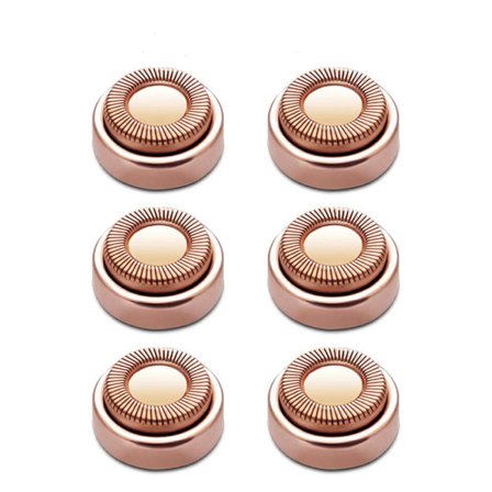 Erstatningshoveder til ansigtshårfjerning til Flawless Finishing Touch ansigtshårfjerner til kvinder