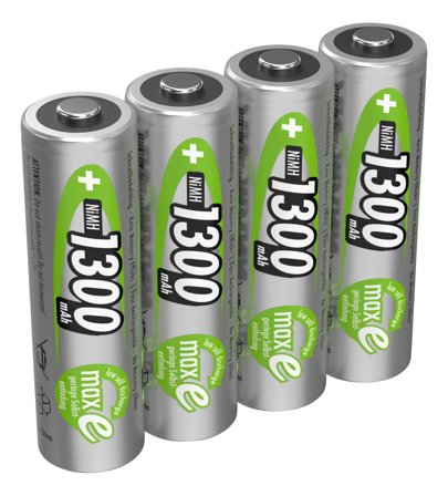 Ansmann 5030792 Batteri laddningsbart, Mignon AA, NiMH, 4-pack, Elfördelning & strömförsörjning