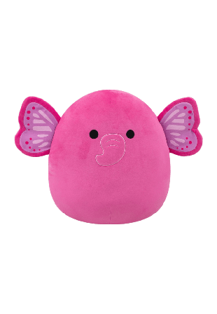 Squishmallows Plush Toy Evelyn Butterfly Elephant 40 cm Mjukisdjur Unisex Flerfärgad 40CM