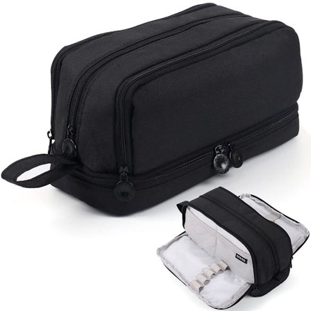 Stor Kapacitet Blyantsæske 3 Rum Blyantsæske til Drenge KLB