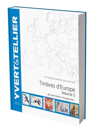 Yvert & Tellier - Europa 2025 - Bind V (S-Y) - Frimærkekatalog