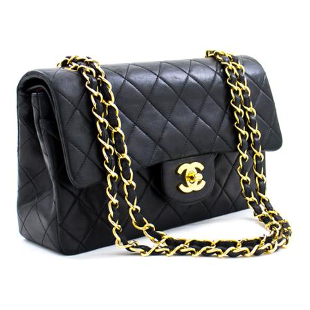 Chanel Vintage, Pre-owned Timeless bag Zwart, Dames, Maat:ONE Size,leer