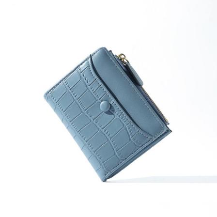 Damplånbok Kort plånbok BLÅ blue