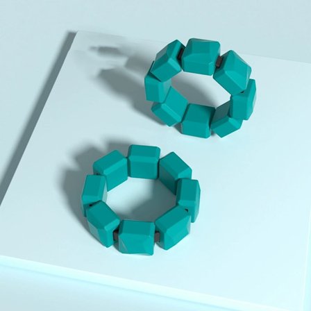 Uimaharjoitteluranneke painoilla, painotettu ranneke kuntovalmennukseen, vihreä