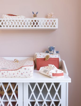 Cam Cam Copenhagen Diaper Caddy - Ocs - Pink - ONE SIZE