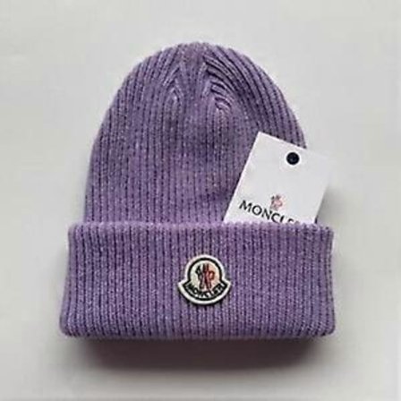 Unisex ribbestrikket elastisk lue dame sport strikket lue herre julegave