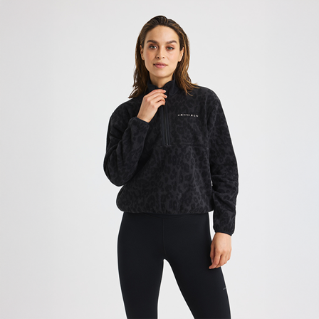 Röhnisch Thermal Fleece Halvzip Grå Leo