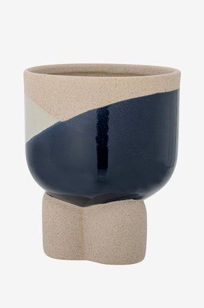 Bloomingville - Blomsterpotte Iness - Blå - Krukker & vaser - Fra Homeroom