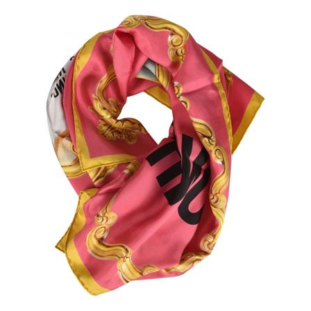 Moschino, Silky Scarves Różowy, Kobieta, Rozmiar: ONE Size