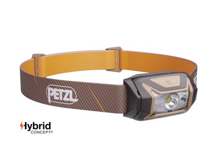 Petzl TIKKA Pannlampa Passar för vandring och vardagsbruk Brun, Belysning