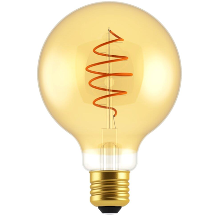 Nordlux DECO SPIRAL LED-lampa E27, 5W, G125, Belysning