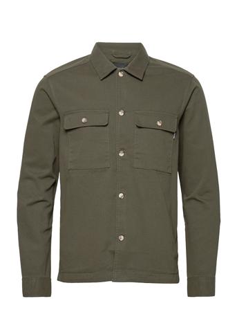 Onsilvio Life Ls Twill Overshirt Grey ONLY & SONS