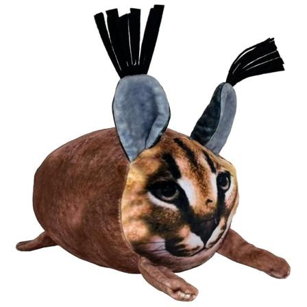 Floppa Plysj Stor Floppa Tegneserie Katte Plysj Stuffed Floppa Pl - Perfet