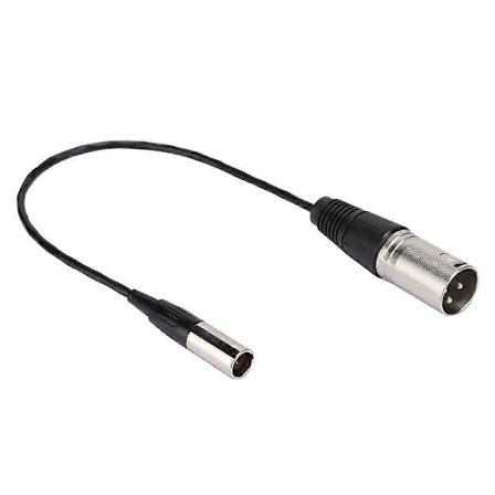 Mini XLR 3PIN Hann til Canon Lydkabel for Overføring av Kamera Mikrofon Grensesnitt [db]
