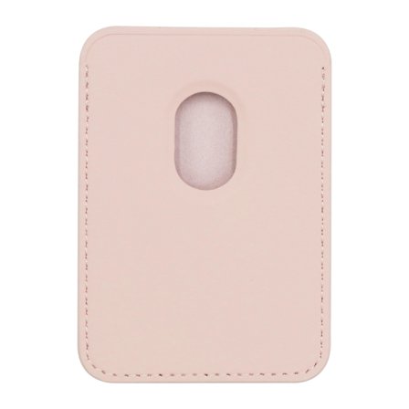 DBRAMANTE1928 Wallet with MagSafe ICON - Pink Sand