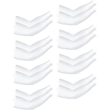 Unisex UV-beskyttende armbeskyttere, 8-pakning