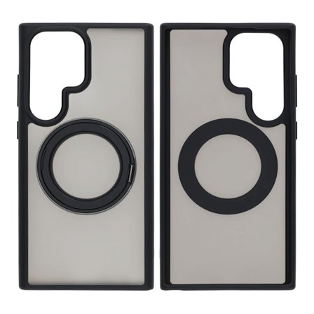 Samsung S23 Ultra Mobilskal med Magsafe Stativ - Svart