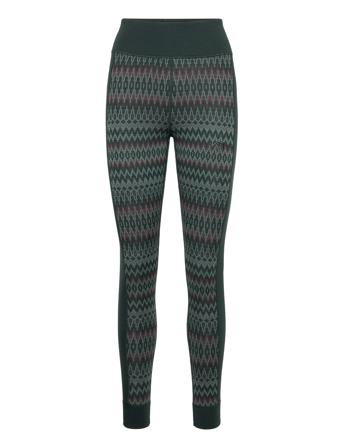 Silja Pant Base Layer Bottoms Grønn Kari Traa*Betinget Tilbud