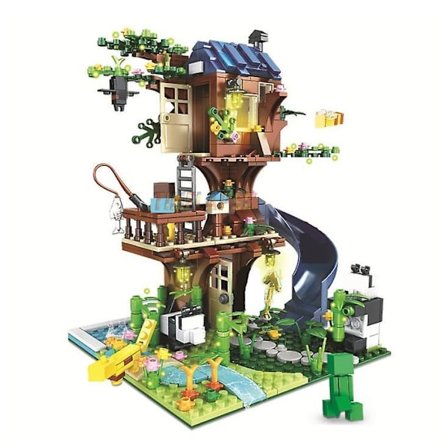 Modern Treehouse Building Blocks Classic Model Sets Bricks Kids Kits