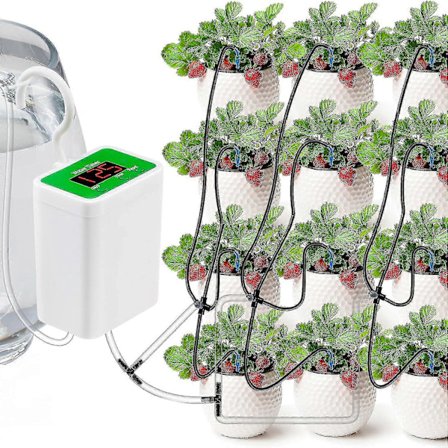 Automaattinen kastelujärjestelmä ruukkukasveille, kastelulaitteet USB automaattinen tippakastelusarja kasvien kastelujärjestelmä ajastimella