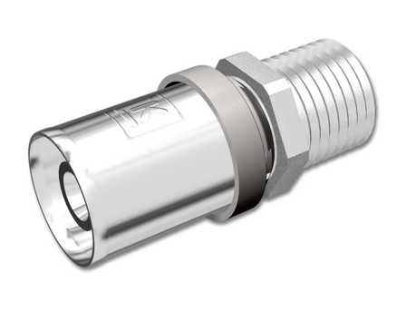 LK Systems PressPex 1874207 Koppling 63 x 50 mm, utv. gänga, Installation