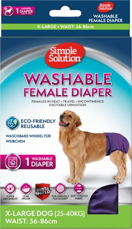 Simple Solution Washable Female Diaper nartun suoja, Extra Large