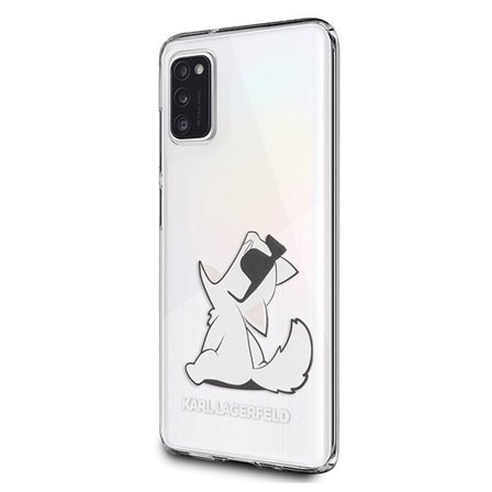 Karl Lagerfeld Choupette Fun Case for Samsung A41 - Gjennomsiktig