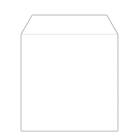 MediaRange CD Paperbag without window, 100-pack Retailpack