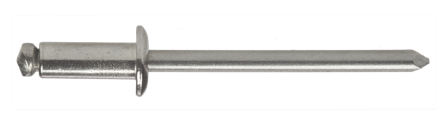 Ejot 951165 Blindnit A2, standard, kullrig, rostfri 6.4x12 mm, 250-pack, Infästning