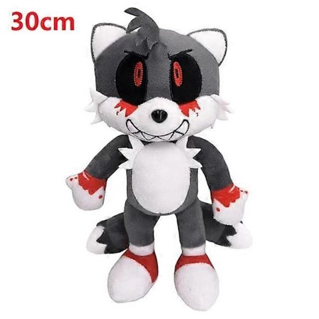 27-35cm Sonic Plysj Kosedyr Shadow Tails Jet the Hawk Blaze the Cat Myk Hedgehog Plysjdukke Barnebursdagsgaver Leketøy