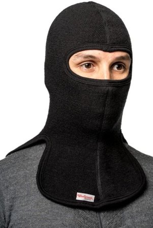 Woolpower Balaclava 400 Black