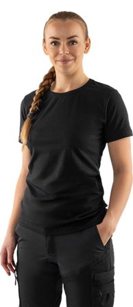 Fristads Dam Acode heavy T-shirt stretch 1926 ELA, dam, Svart