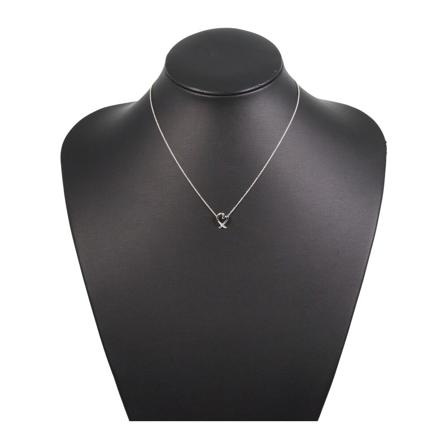 Tiffany & Co. Pre-owned, Necklaces Grijs, Dames, Maat:ONE Size